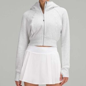 Lululemon Scuba Full-Zip Cropped Hoodie